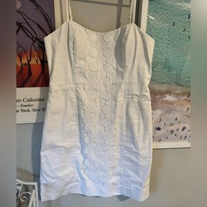 NWT Lilly Pulitzer White Shelli Mini Dress
